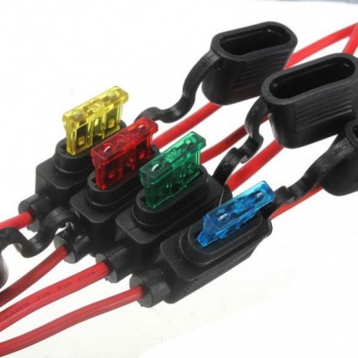 Keto Keto12v/24V/32V Inline Blade Fuse Holder For Atc/Ato Fuses