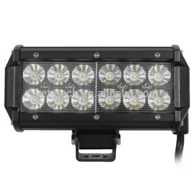 36W 12-LED LED Light Bar Offroad SUV ATV Lamp with aluminum housing