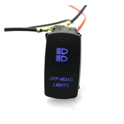 12V Boat SUV OFF ROAD Rocker switch with dual led indicator